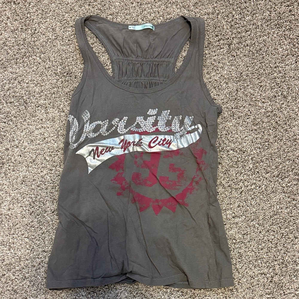 Maurices Charcoal Tank Top